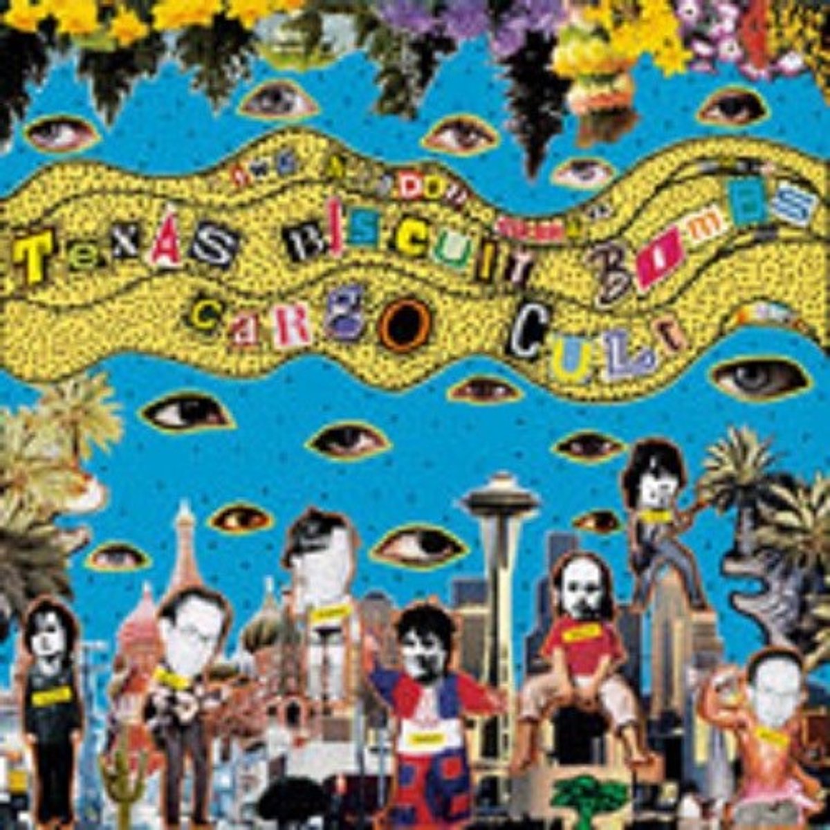 Cargo Cult & Texas Biscuit Bombs - Two Headed Cobra Split (2 LP) (Coloured Vinyl)
