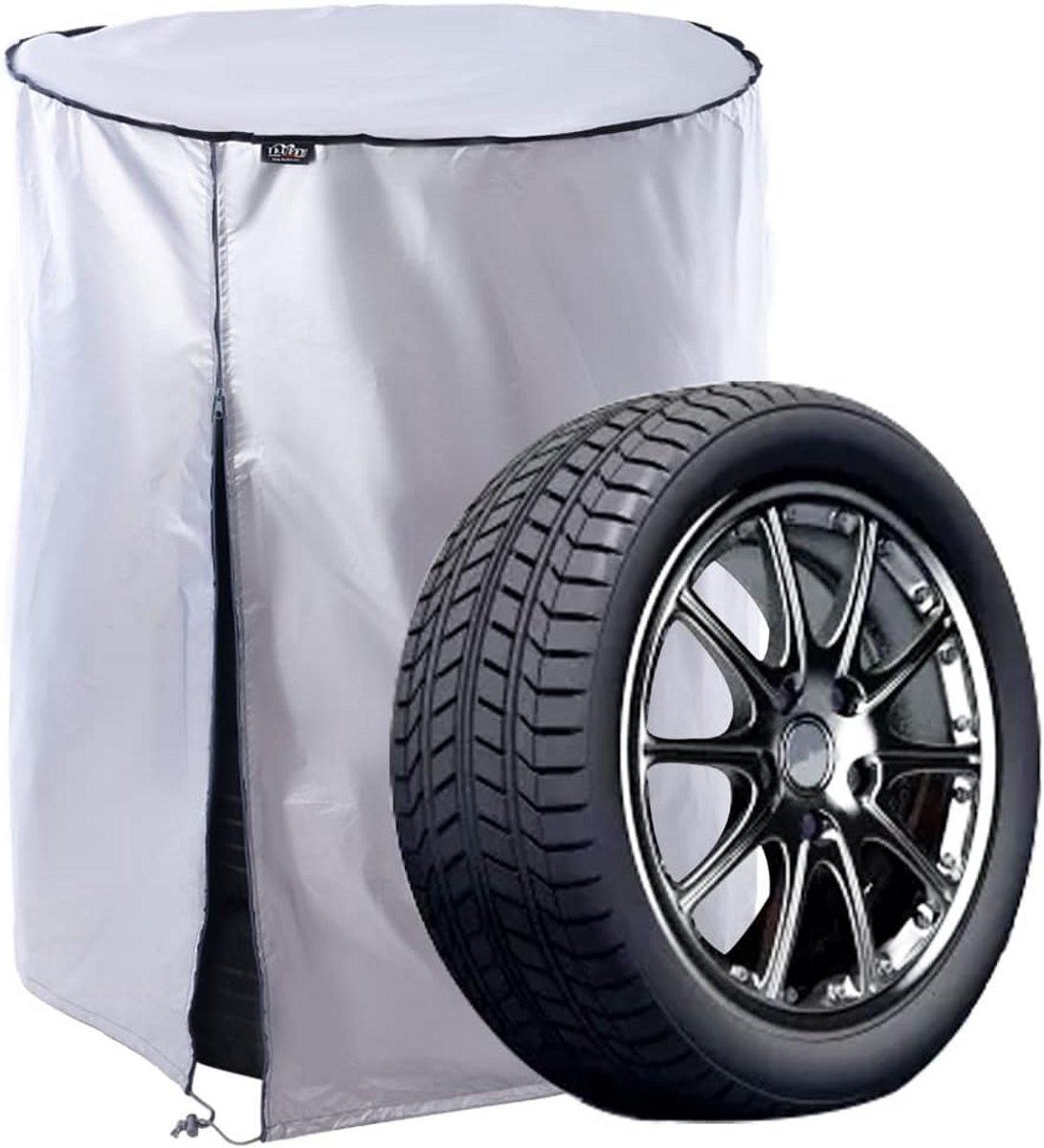 Universele Set van 4 Bandhoezen voor Auto - Waterdicht en Stofdicht - Geschikt voor 14 t/m 22 Inch Velgen