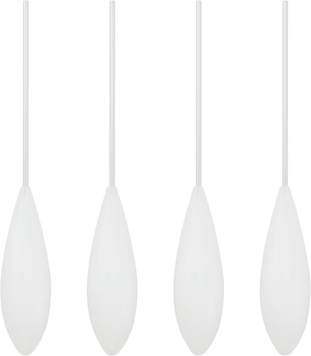 4x Drijvende Vliegvis Dobbers 50g - Inline Oppervlakte Floats voor Karper en Strandvissen