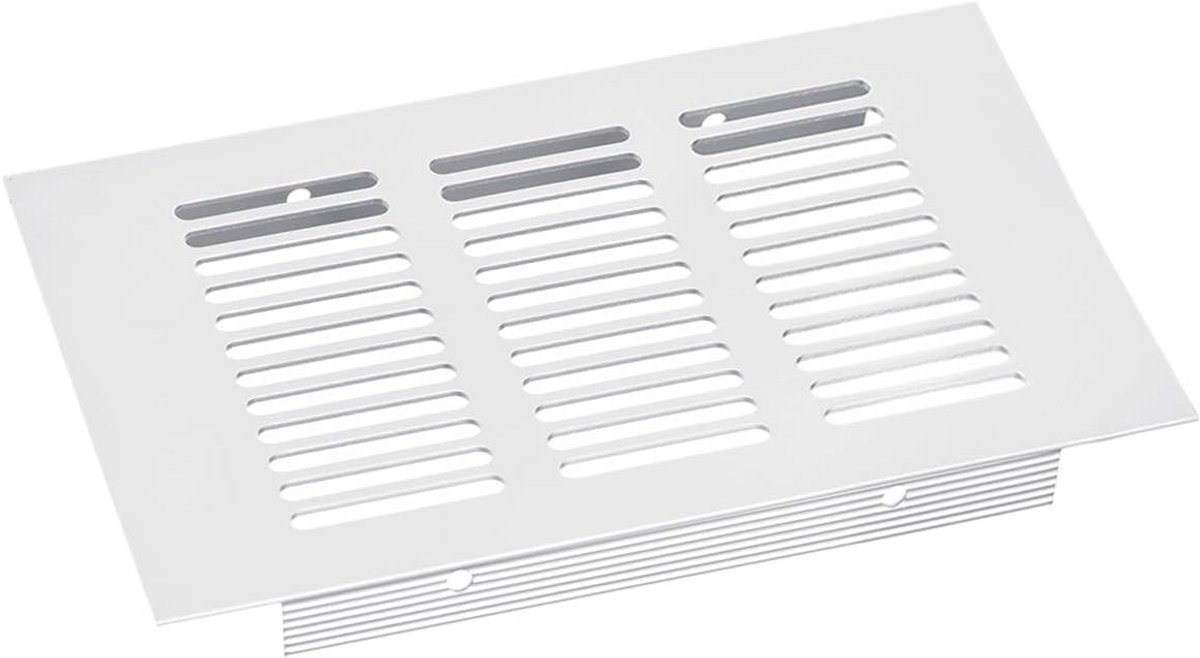 Rechthoekig Ventilatierooster 150x100mm in Zilver voor Keuken, Badkamer en Vloer