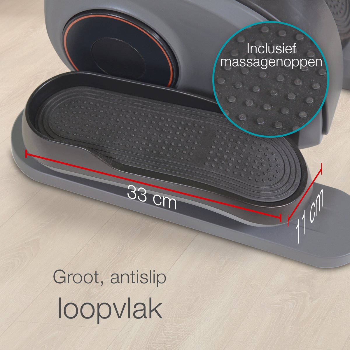 ELONEO Mini Elliptische Trainer met Trainingscomputer - afbeelding 2