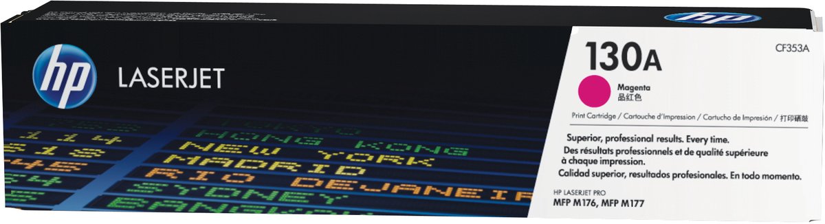 HP 130A - Tonercartridge - Origineel - Standaard Capaciteit - Magenta