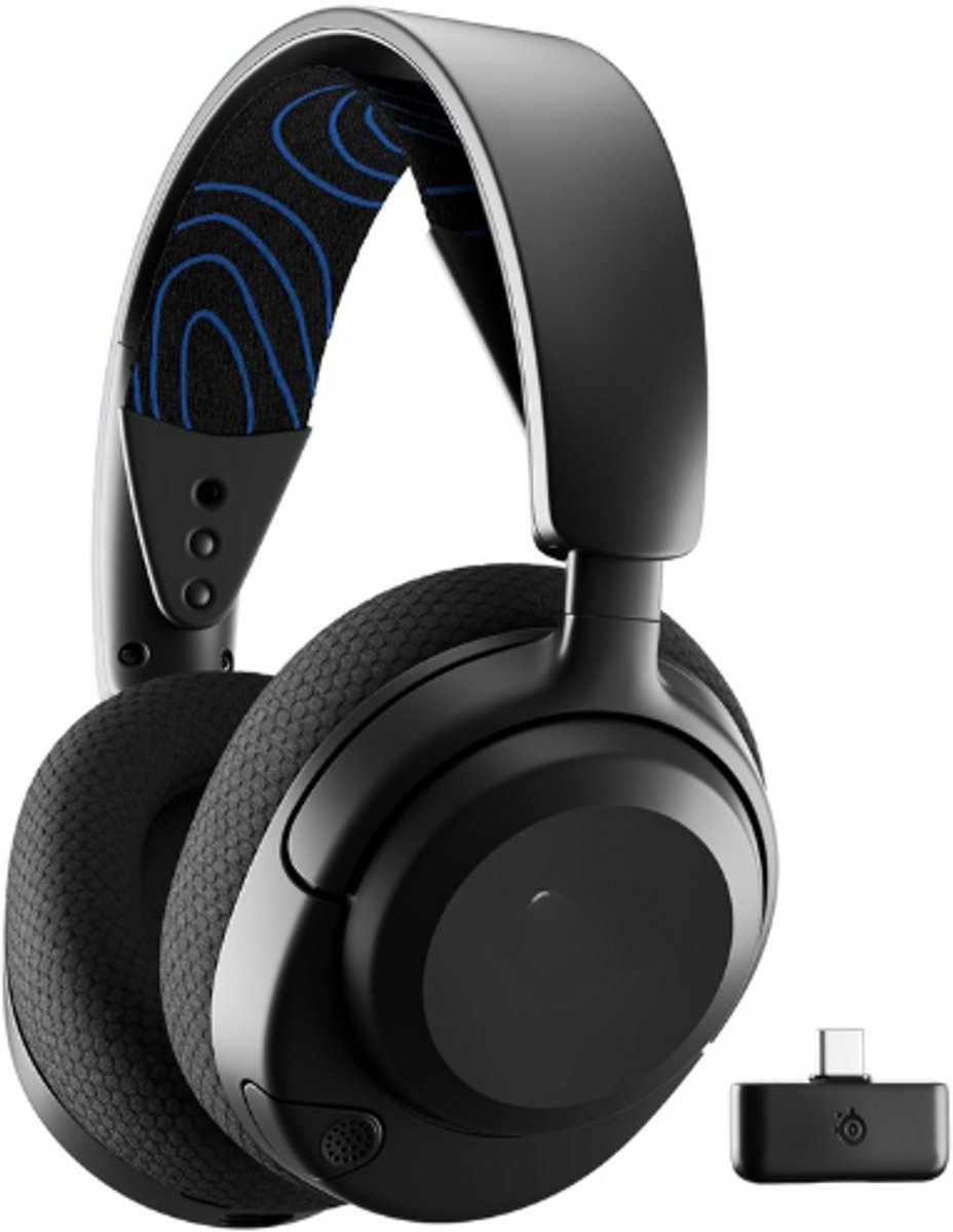 Thuys – Draadloze Gaming Headset – Neodymium Drivers – 2,4 GHz & Bluetooth – Zwart