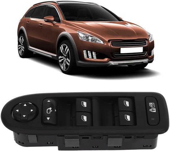 Switch Window Control - Quick Response - Sensitive Control - Window Master Button Replacement - 308 I 508 - Auto Accessoires — afbeelding 3
