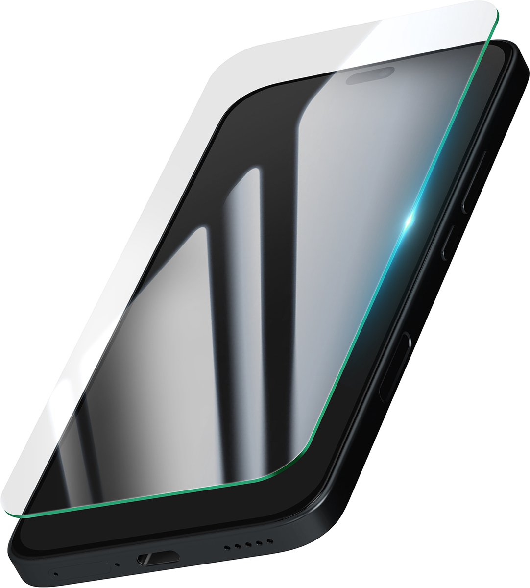 Avizar Gehard glas Geschikt voor Honor 400 Lite hardheid 9H Antisporen, Transparant