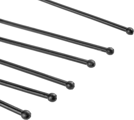 KADAX Aardappelvork zonder steel, raapvork van robuust staal, steenvork, aardappelvork, steenvork, draadvork, spatvork, hooivork, grafvork (zwart 6 tanden) — afbeelding 3