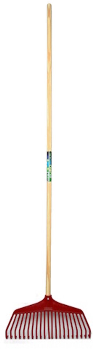 Gazonhark nylon Fiskars, met steel -hout- 150cm van Fiskars — afbeelding 2