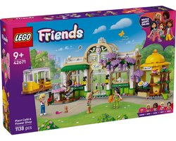 foto van LEGO® Friends Plantencafé en Bloemenwinkel Bouwset - 42671
