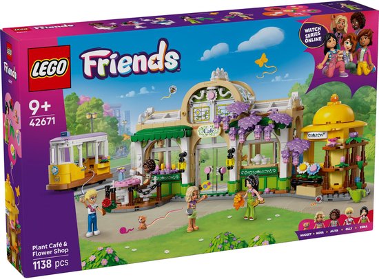 LEGO® Friends Plantencafé en Bloemenwinkel Bouwset - 42671