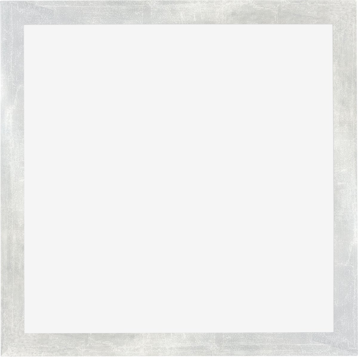 Dutch Frame Factory Fotolijst 30x30 cm - MDF - Zilver Glanzend Vintage - Marseille