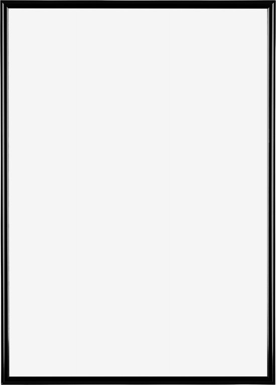 Cadre photo 20x28 cm - Plastique - Zwart brillant - Biggy