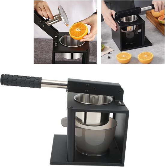 Hand Juicer - Pomegranate Lemon Squeeze - Fruit Machine - Watermelon Juice Machine - Lever - RVS 304 - Stalen Juicer van Merkloos — afbeelding 4