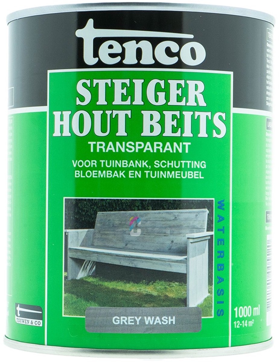Tenco 11085502 Steigerhoutbeits - Grey Wash - 1L