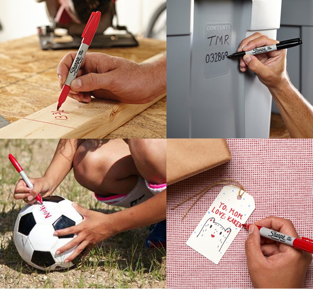Sharpie permanente marker fijn, lichtblauw
