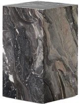 Table d'appoint haute Audo Copenhagen Plinth 30x30 Gris Galaxy