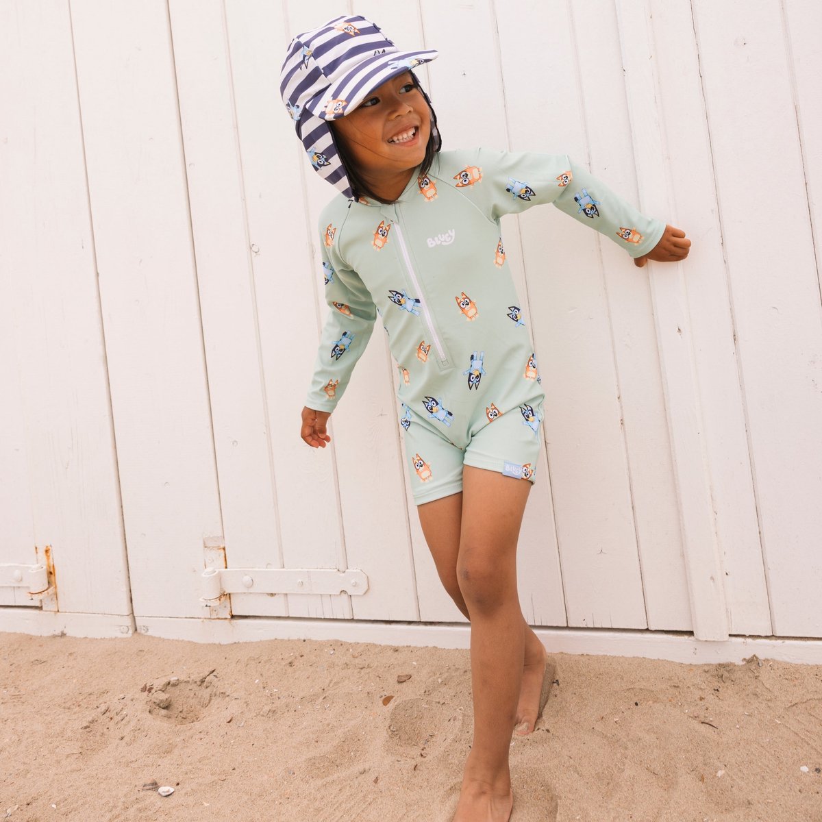 Swim Essentials UV Zwempak Jongens - Groen - Bluey — afbeelding 3