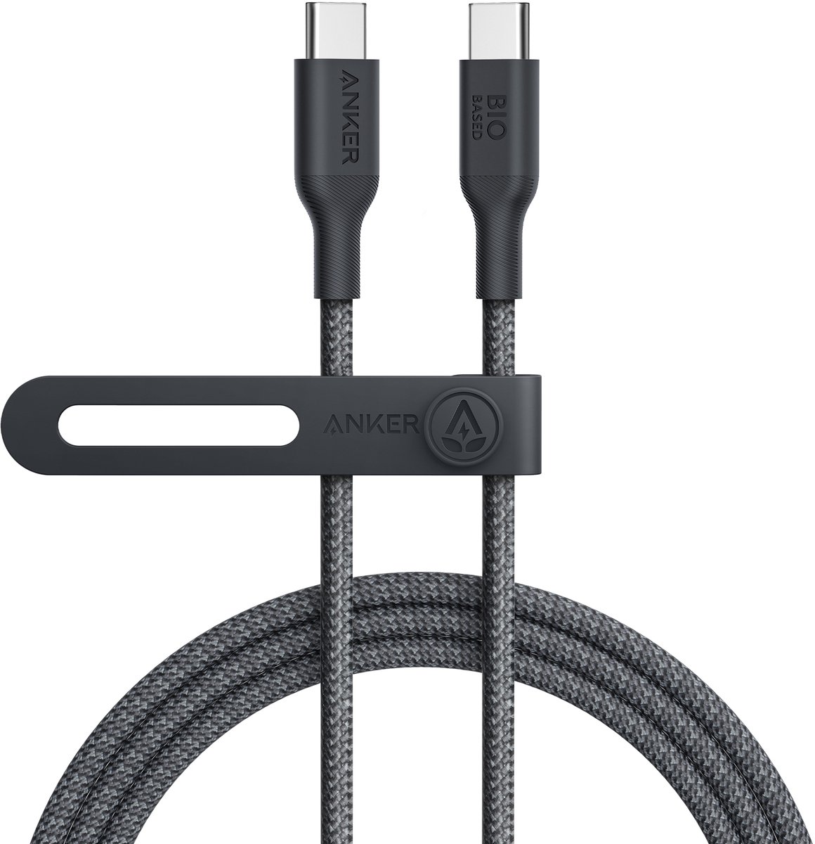 Anker 544 Bio-Based (140W) USB-C naar USB-C Kabel 1.8 Meter Zwart