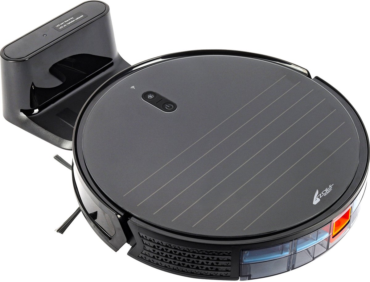 Afbeelding 2 van Zoef Robot Robotstofzuiger met dweilfunctie Jannie 4.1 2in1 - Robotstofzuiger - Vacuum cleaner - Dweilrobot - Dweilsysteem