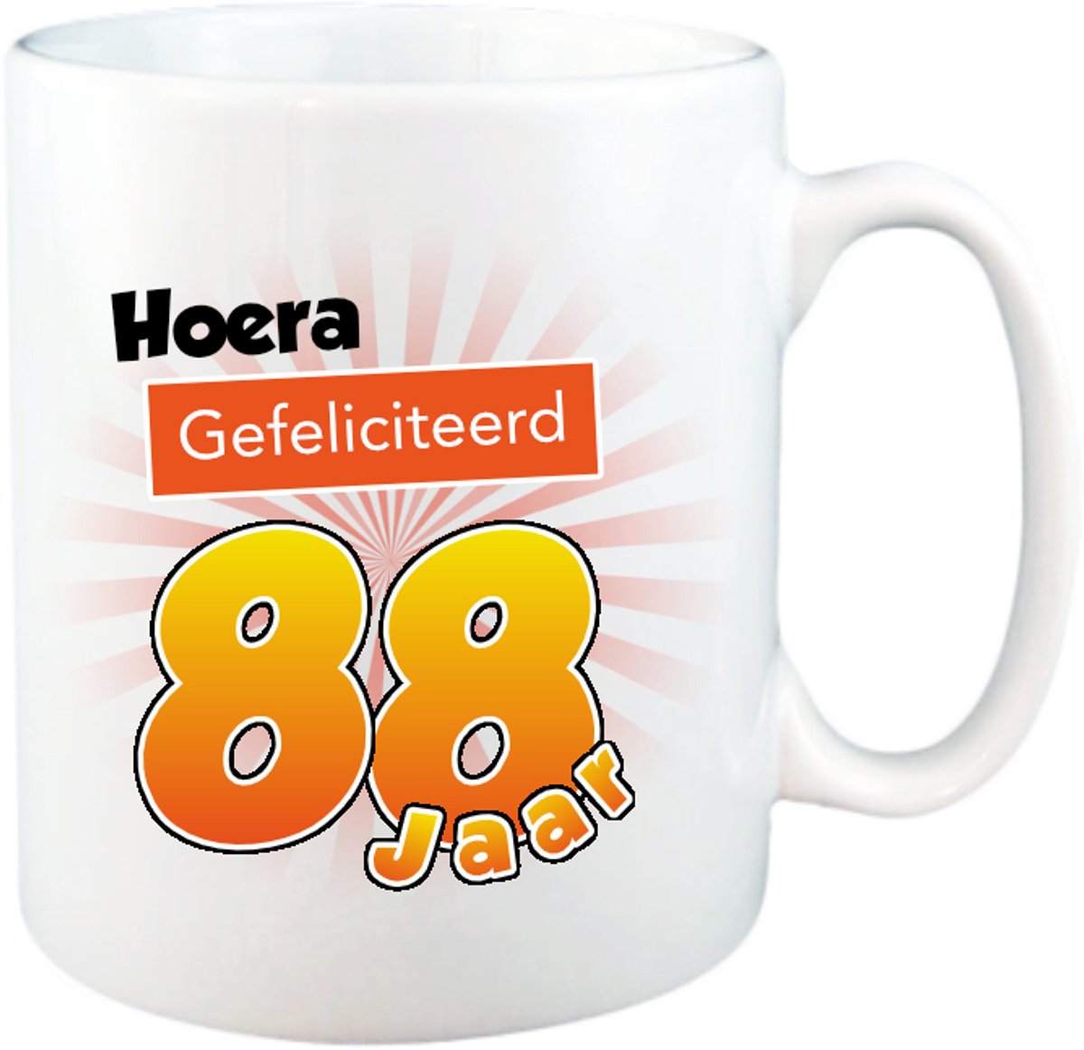 Mok 88 Jaar - Verjaardagscadeau 88 Jaar