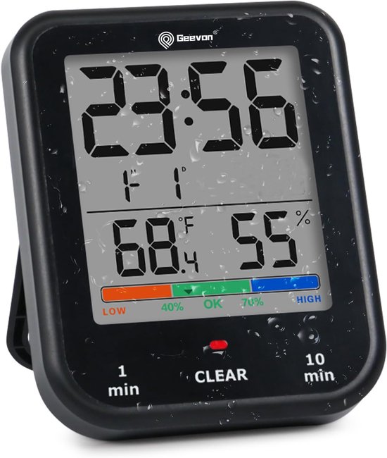 Badkamer Klok, Douche Timer Wekker Digitale