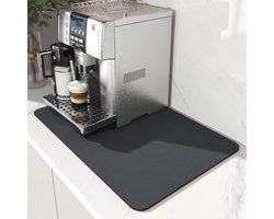 Rubberen Koffiemat Absorberende Schotel Droogmat voor Keuken - Koffie Accessoires - Onder Koffiezetapparaat - Koffiepot Espressomachine