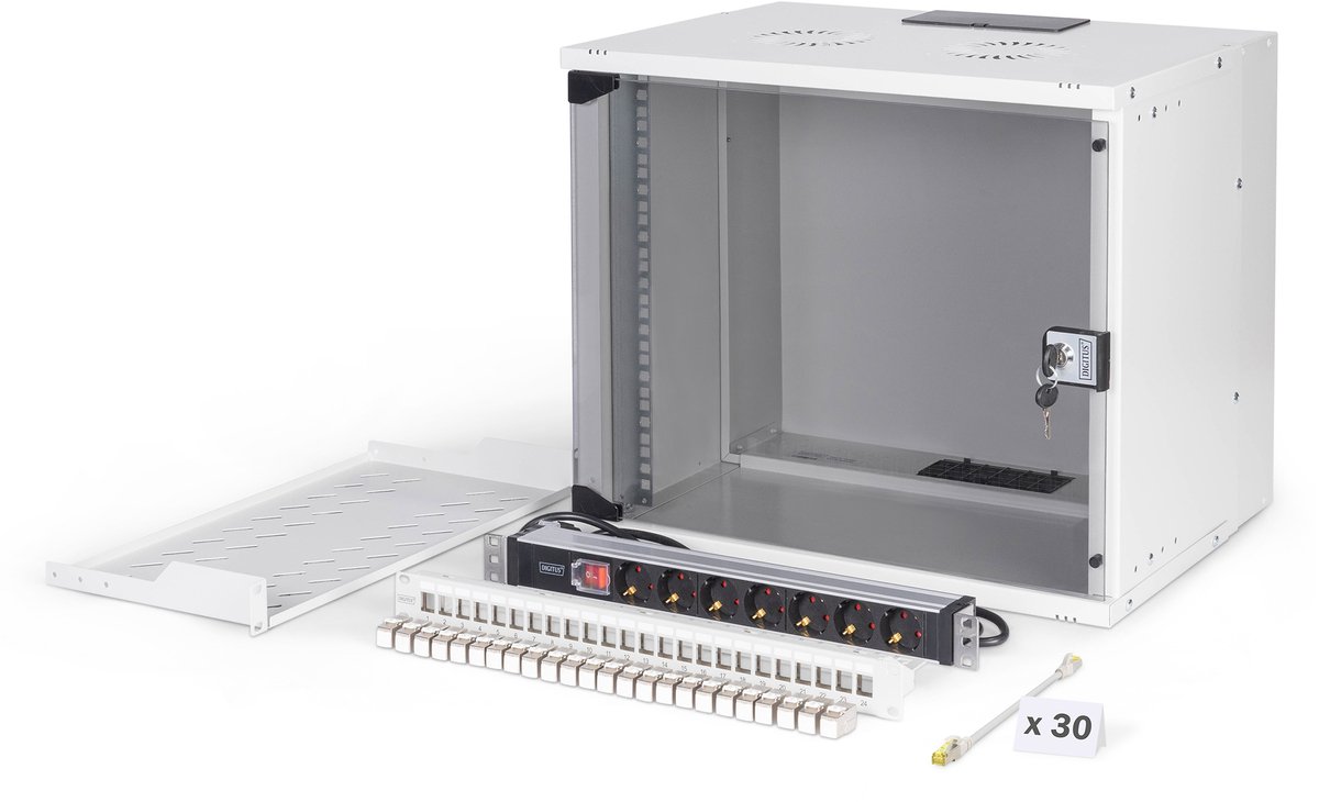 Digitus 19 network bundle, armoire 9U et équipement
