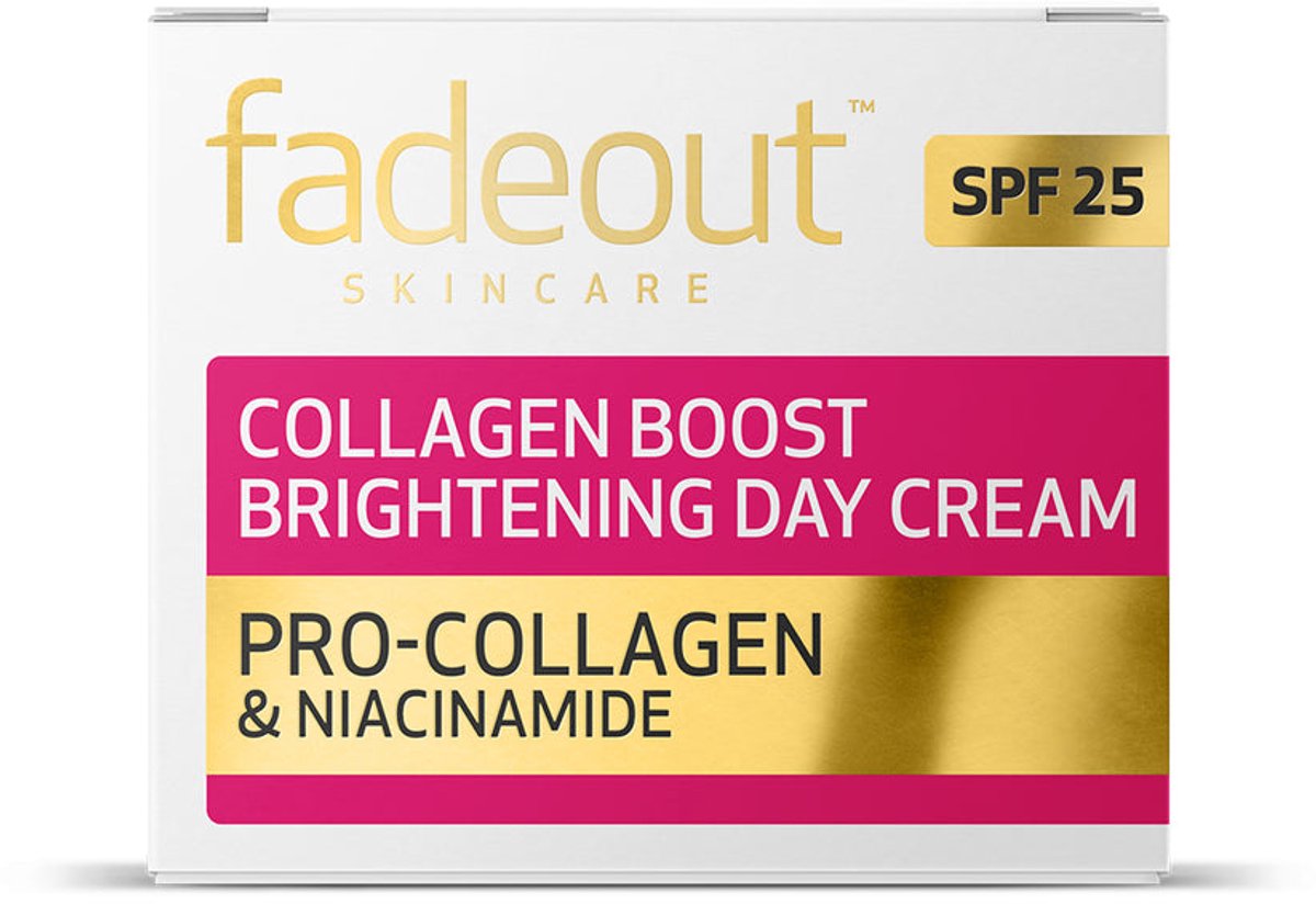 Fade Out Collagen Boost Verstevigende & Verhelderende Dagcrème SPF25 (50 ml)