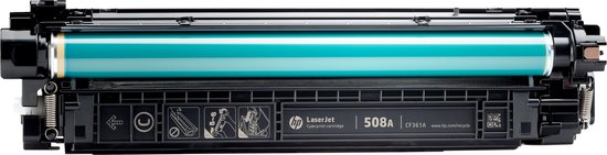 HP 508A - Tonercartridge - Origineel - Standaard Capaciteit - Cyaan