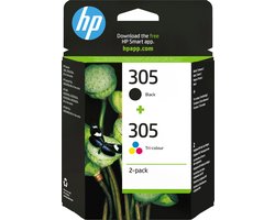 HP 305 - Inkcartridge - Origineel - Kleur en Zwart