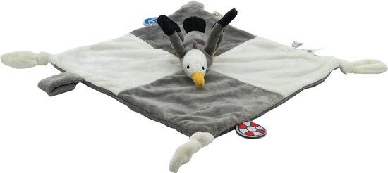 Cute since 1999 - Zack de Zeemeeuw - Knuffeldoekje - Doudou - 30 x 30 cm van Merkloos — afbeelding 3