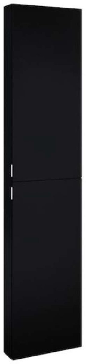 Jika Pure - Hoge kast 180x40x13 cm, 2 deuren L/R, mat zwart H43J2352303531