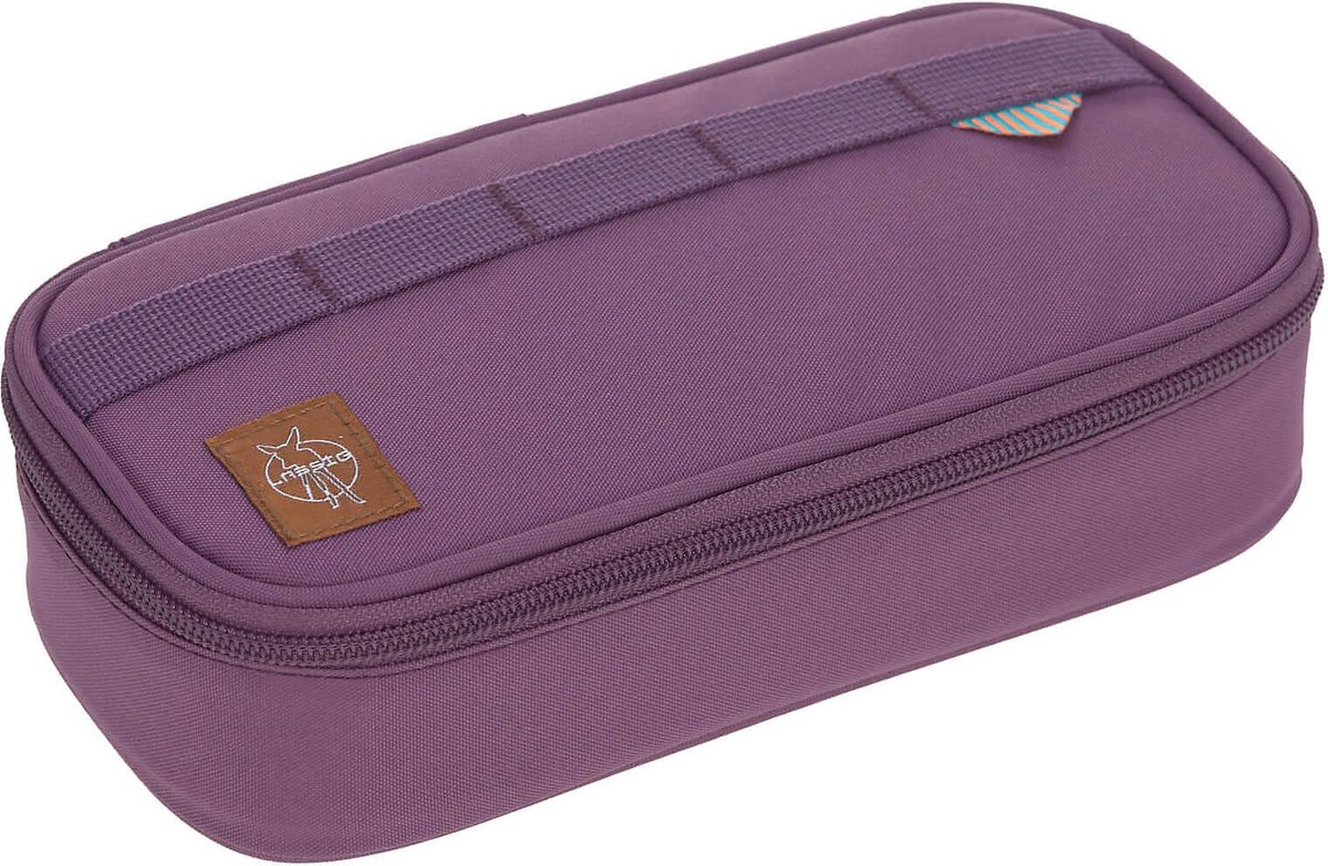 LÄSSIG School Spacy Pencil Case Uniek paars