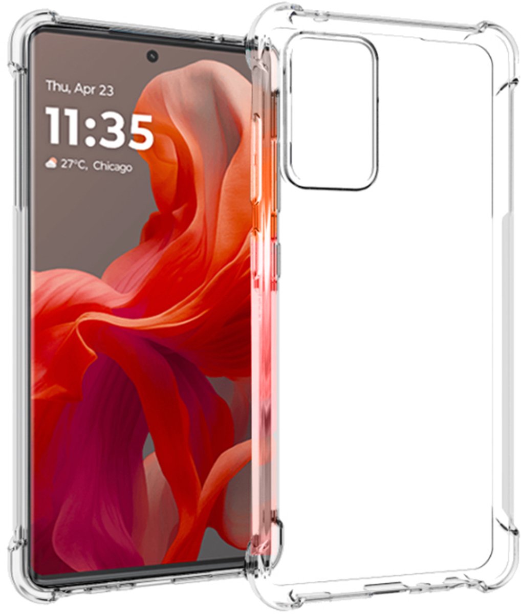 Insmat 650-1290 mobiele telefoon behuizingen 17 cm (6.7") Hoes Transparant Moto G85