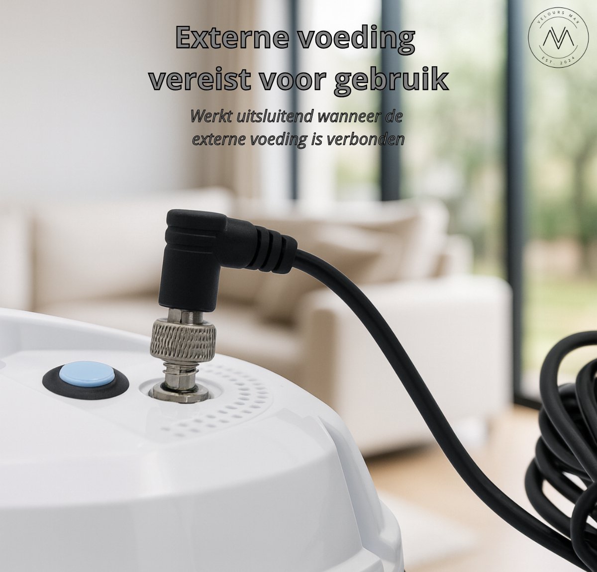 Velours Max® - Ramenwasser - Robot Ramenwasser - Ruitenreinger - Ramenwisser - Raamwisser - Met Afstandsbediening - Snoerlengte 4m - Ramen Reinger - Robot Ruitenreiniger - Robot Ramenwasser - Dweilrobot - Robotstofzuiger - Ruitenreiniger Elektrisch thumbnail 4