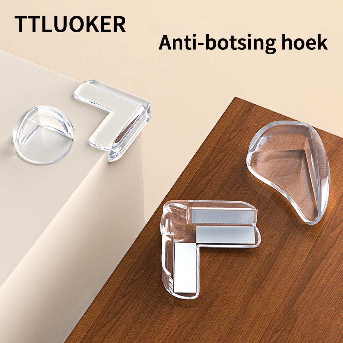 TTLUOKER® 40 stuks Hoekbeschermers baby - Tafelhoek beschermers - Hoekbeschermer tafel - Transparant- BPA-Vrij & Extra Sterk - Universeel voor Meubels – foto 8