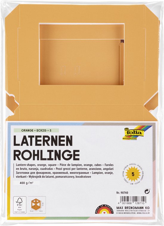 Vellenpatroon voor mini-lampionnen, 100 x 100 x 120 mm, zwart — afbeelding 4