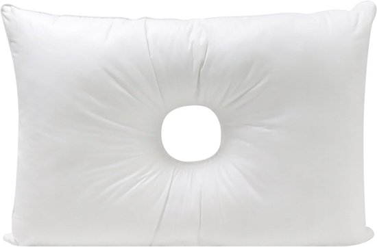 Babyezz Een gekrulde zijtempel die zich aanpast aan een ontstoken slaap en ontstoken oren, dienovereenkomstig verstelbaar katoen en polyester (grijs