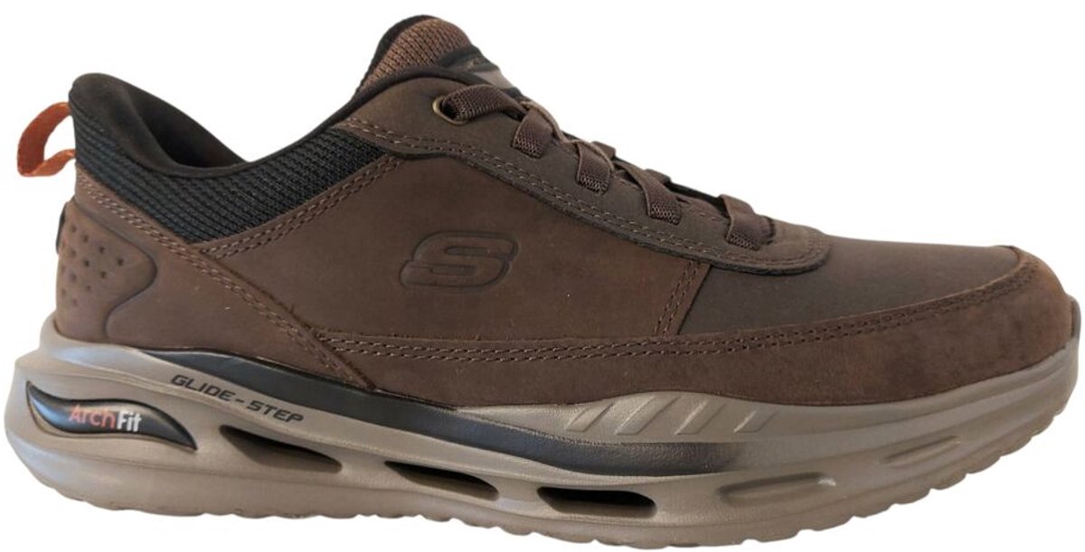 Skechers Veterschoen Hands-Free Slip-Ins 21098 COC Arch Fit Orvan Moxley Cocoa Bruin