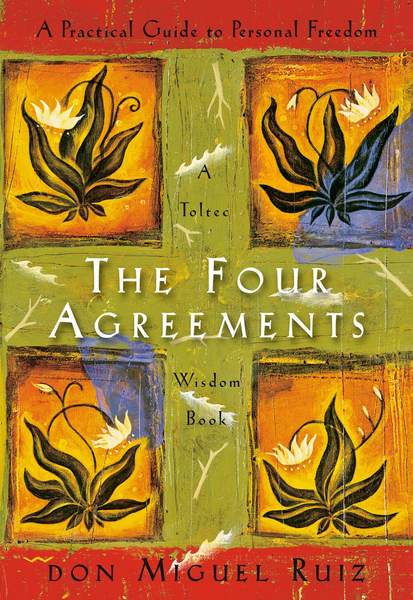 Omslag van A Toltec Wisdom Book - The Four Agreements