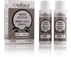 Cadence Mozaiek- of Eierschaal Crackle Vernis 70+70 ml