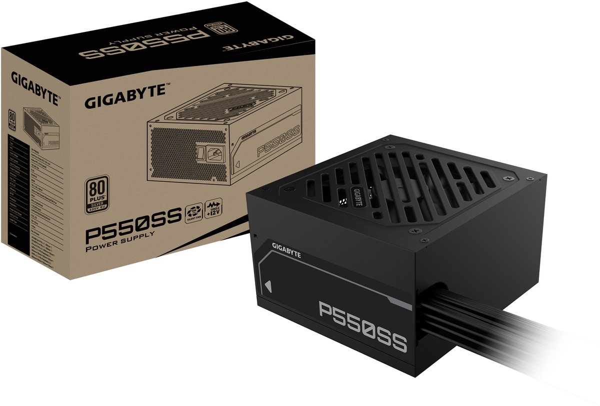 Voedingsbron Gigabyte GP-P550SS EU 550 W ATX 80 Plus Silver