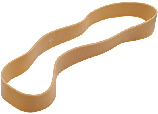 Fixo Gummibänder 100g - Elastische Gummis 4mm X 12cm Mehrfarbig