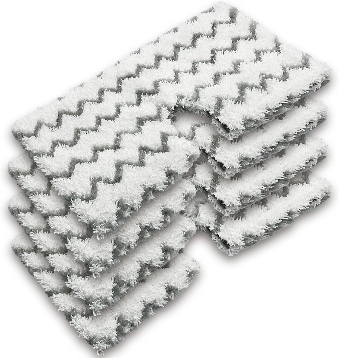 Geschikt voor Verpakking met 4 vervangende pads voor stoomreinigers voor Shark Klik P9, P35, P36, P39, T8-lite, M3, S2902, S3450