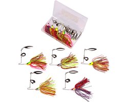 Fish4All Vibra Spinnerbait Box 15g (5 Stuks) - Spinnerbait