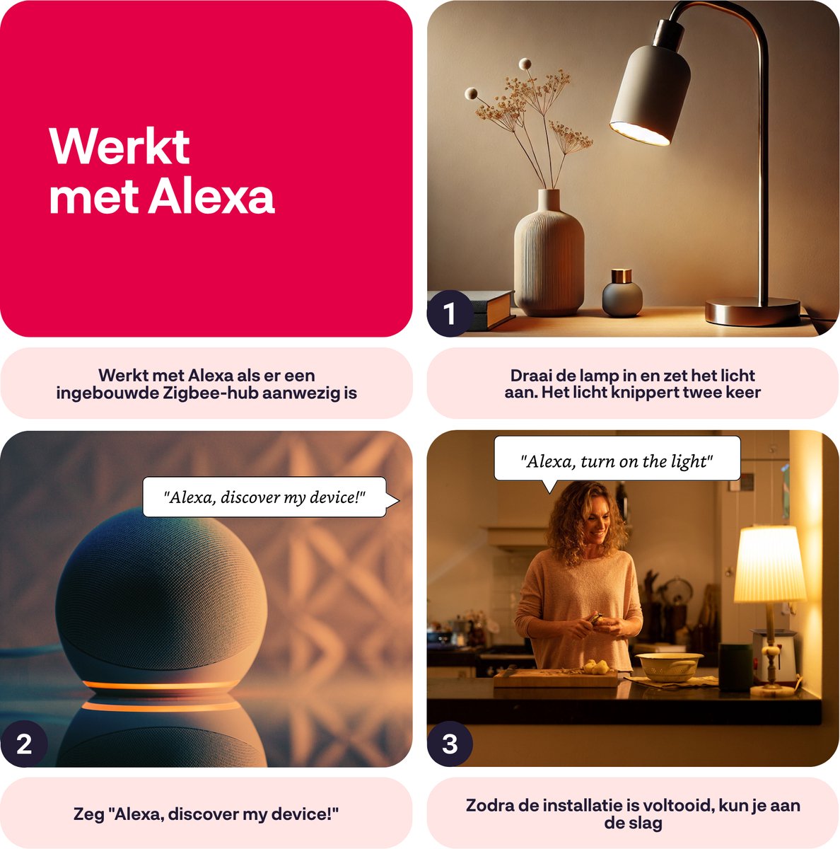 Innr Smart E14 lamp - Zigbee - geschikt voor Philips Hue - LED Bulb - wit en gekleurd licht - slimme kaarslamp - ledlamp dimbaar - 500 lumen - 2 pack — afbeelding 6