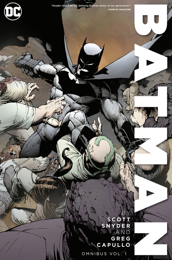 Batman by Scott Snyder and Greg Capullo Omnibus Volume 1 Batman Omnibus