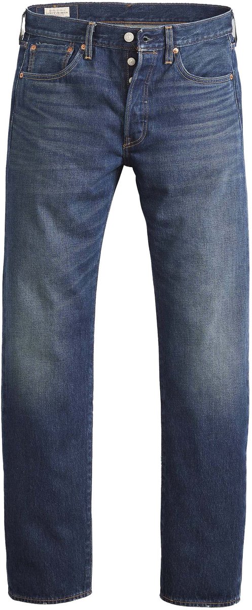 Levi’s 501 Jeans Indigo W 32 L 32 Heren Blauw