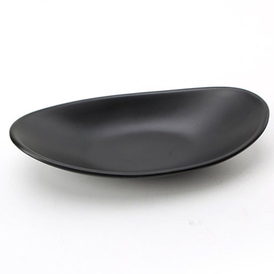 Decoratieve Sleutelschaal Voor De Hal - Zwart - Juweliersschaaltje Voor Hal Munten Autosleutels Entreejuwelen Ovaal 25 X 13 5 Cm