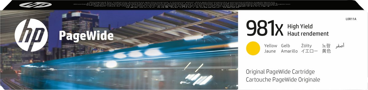 Original Ink Cartridge HP L0R11A Yellow