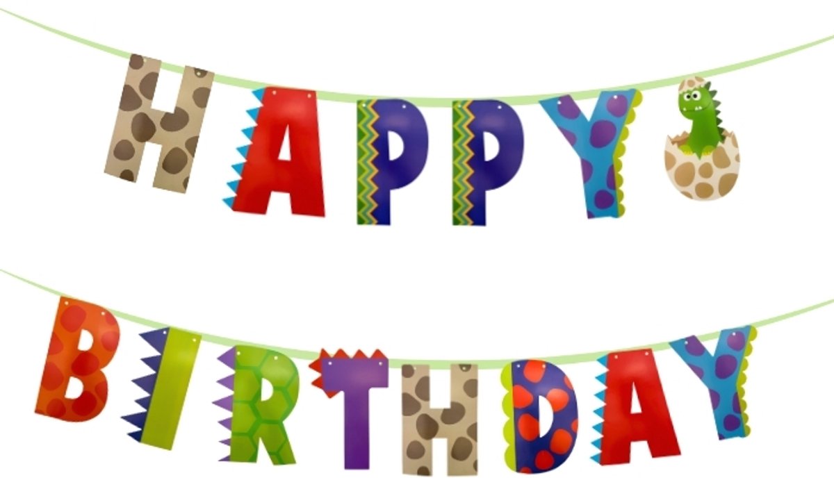 Slinger Happy Birthday Dinosaurus